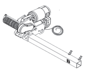 Enduro 96176 90896 complete aandrijfunit kant B