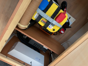 Racing Streamer 45 montage mover