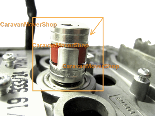 Truma 60020 54600 SN lt; 30213000 || SN gt;31214000 aandrijfmotor koppeling